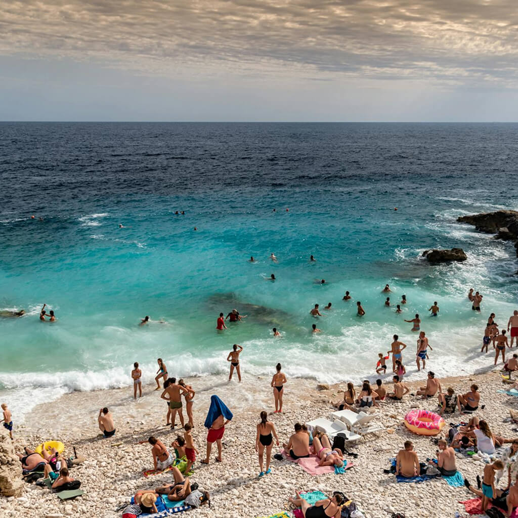 Tengerpart (QR a napernyőn, árlistán, kölcsönző táblán stb.)